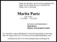 eine Anzeige